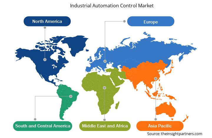 automazione industriale controllo mercato geografia globale